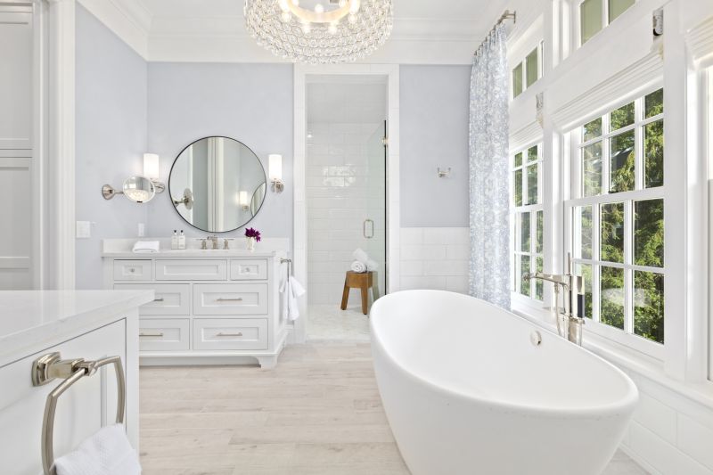 Bathroom Makeover with Freestanding Tub